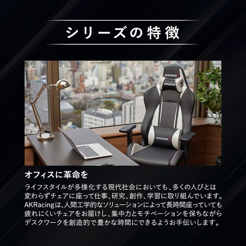 AKRacing �G�[�P�[���[�V���O �Q�[�~���O�`�F�A AKR-PREMIUM �V���o�[_3