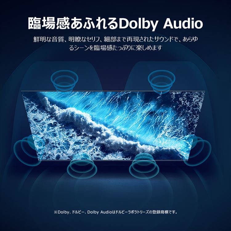 TCL 液晶テレビ Google TV搭載 43型 4K 43P6K 7304841│アイリス
