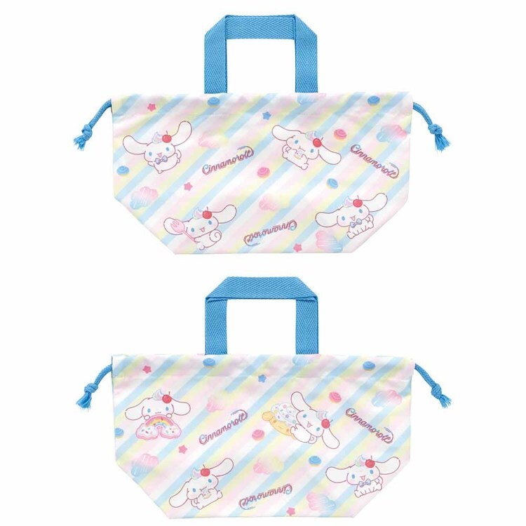 公*o様 ハローキティ 2段弁当箱 巾着袋セットストラップ付き お弁当袋 サンリオ FancySnacksSweets KB7SN ハローキティ 7304902