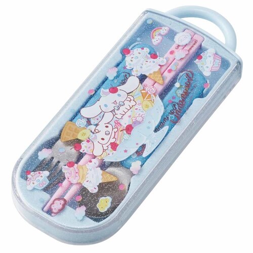 トリオカトラリーセット サンリオ FancySnacksSweets TACC2 シナモロール【プラザセレクト】_10