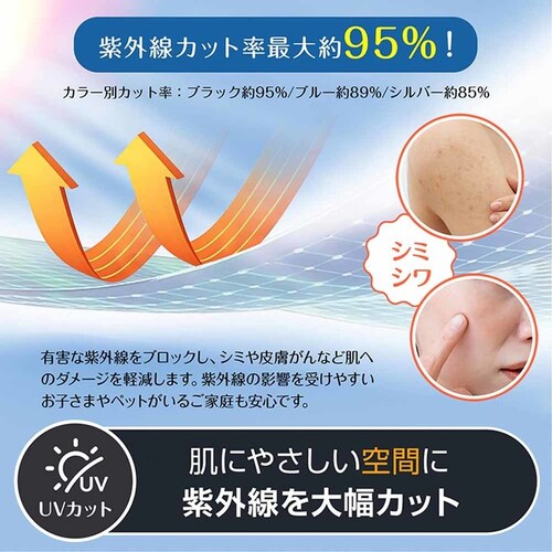 �K���X�t�B���� �Ód�C�z��(��)90�~200cm in033-90-si �V���o�[�y�v���U�Z���N�g�z_10