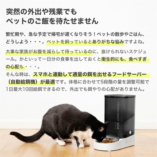 PETKIT 自動給餌機 P570-WH ホワイト_7