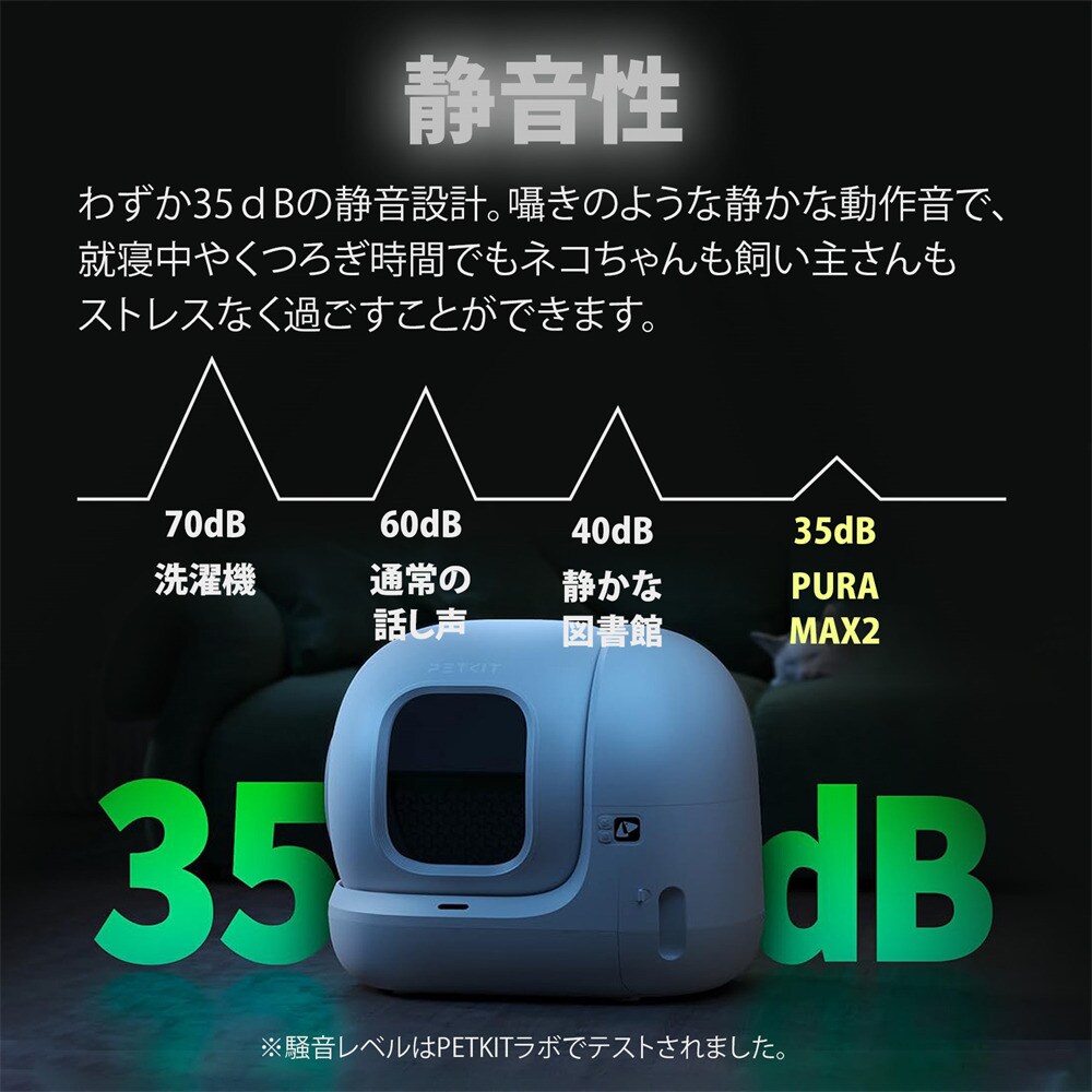 PETKIT 自動洗浄トイレ Pura Max 2 P9902 7305297│アイリスオーヤマ