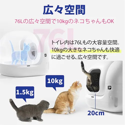 PETKIT 自動洗浄トイレ Pura Max 2 P9902 _5