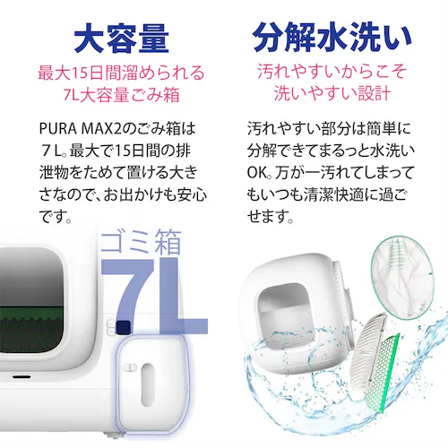 PETKIT 自動洗浄トイレ Pura Max 2 P9902 _6