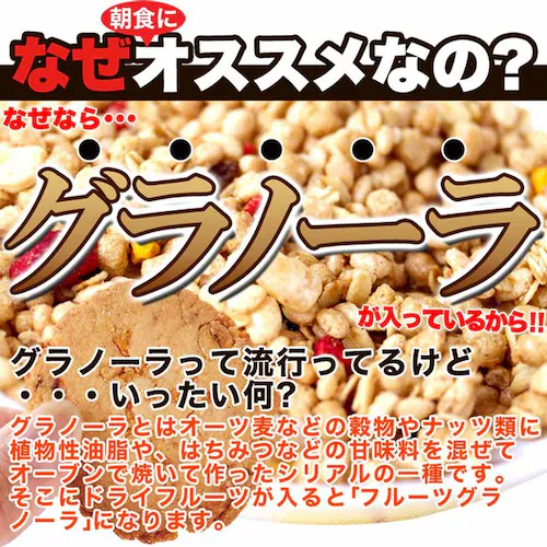 ふきのとう 【訳あり】フルーツグラノーラ豆乳おからクッキー 1kg SM00010225 【プラザセレクト】_5