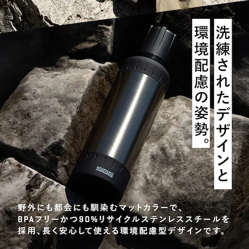 水筒 500ml 保温 保冷 真空二重構造 ブラッシュド_6