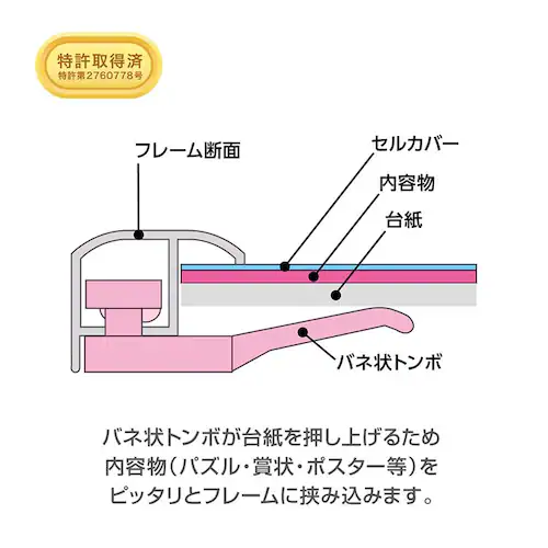 ��̂܂� �A���~�� �p�Y���t���[�� 3�]TB �u���b�N 12011-0303 _8