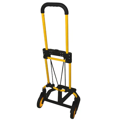 折り畳み式ハンドトラック 黒×黄色 SXWTD-FT580 _3