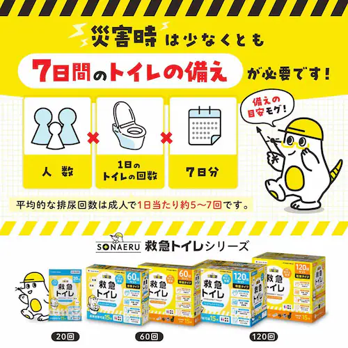 Fun Standard 救急トイレ プレミアムサポートセット 60回セット P0244ET050 _4