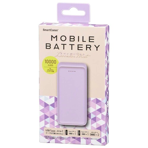 �I�[���d�@ ���o�C���o�b�e���[ 10000mAh SMP-MB100-W ���y�v���U�Z���N�g�z_13