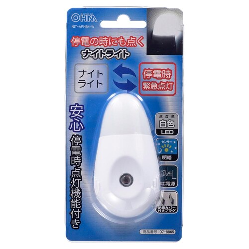 �I�[���d�@ ���ÃZ���T�[���i�C�g���C�g�@��d�Ή��@NIT-APHB4-W �y�v���U�Z���N�g�z_3