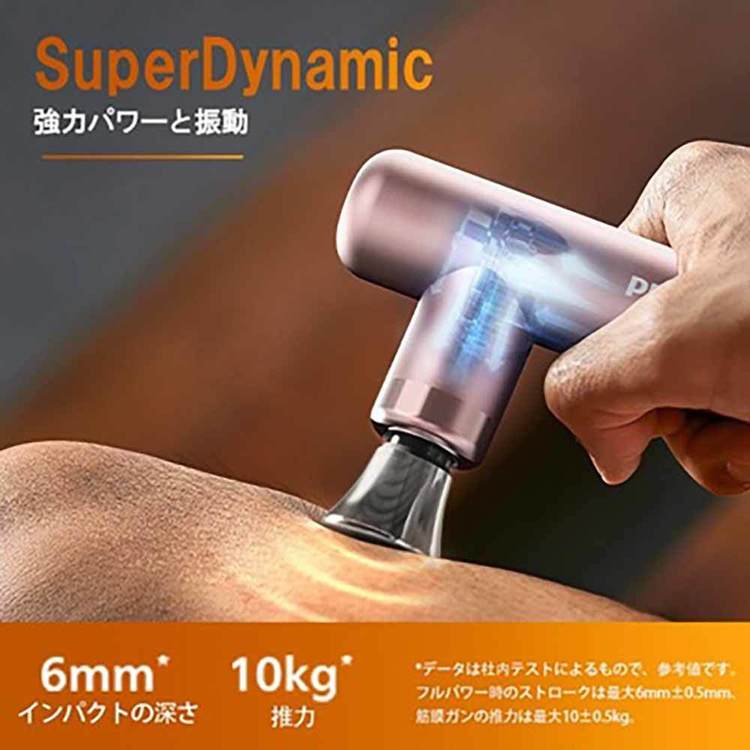 PHILIPS メタル筋膜リリースガン PPM7308DG ダークグレー 7338998