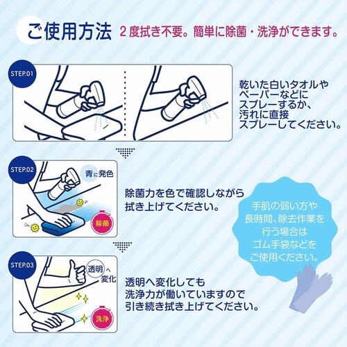 虎変堂 みえるくん 色が変わる除菌 PRO 4L 【プラザセレクト】_4