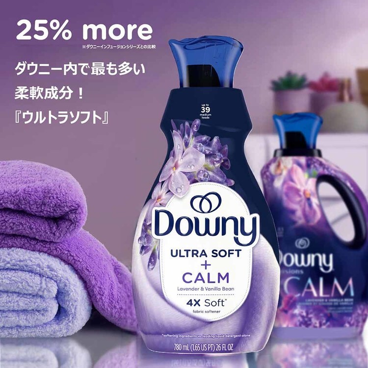 P＆G ダウニー ウルトラソフト 780ml カームラベンダー＆バニラビーン
