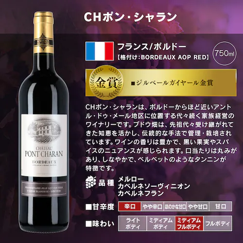 フランス金賞ワインと世界の赤ワイン 11本セット_15