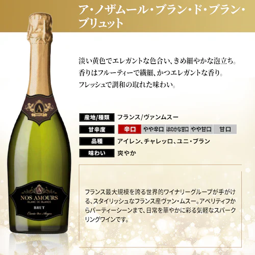 スパークリングワイン 6本セット_4