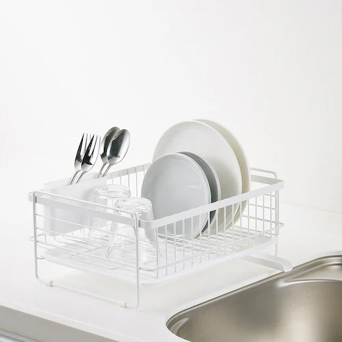 パール金属 水切りラック レギュラー HC-505 ホワイト【プラザセレクト】_2