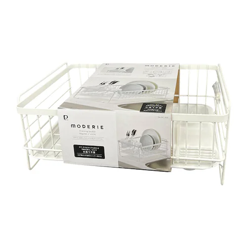 パール金属 水切りラック レギュラー HC-505 ホワイト【プラザセレクト】_3