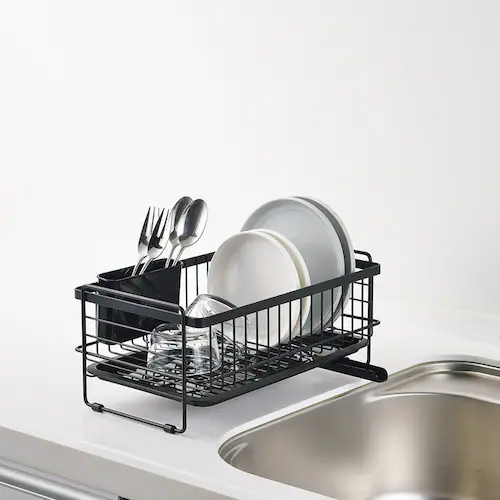 パール金属 水切りラック スリム HC-507 ホワイト【プラザセレクト】_4