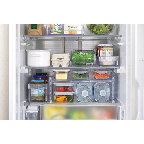 リバティーコーポレーション 冷蔵庫収納棚 伸縮式 クリアブルー LD-283 【プラザセレクト】_4