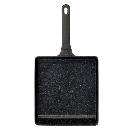 LIV PLUS でかすぎる 卵焼き器 23×25cm ガス火専用 ブラック ND-3901 【プラザセレクト】_2