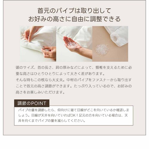 fuwawa �X�g���[�g�l�b�N���@50�~35�~6~8cm 572213 �z���C�g_8