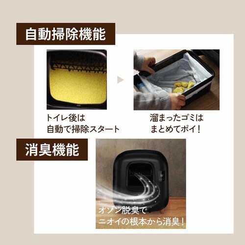 NAKURAM ナクラム 全自動猫トイレ CT-703 【プラザセレクト】_6