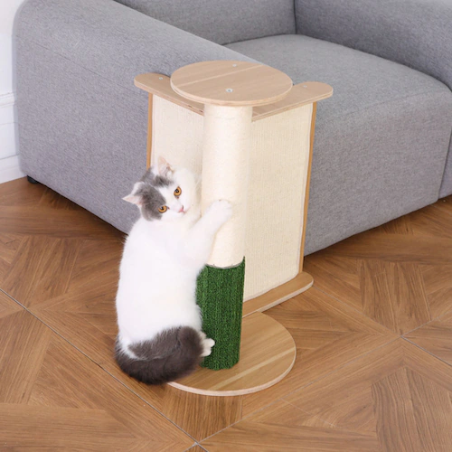 コーナ専用テーブル付き爪とぎタワー YS135147 KIRA_4