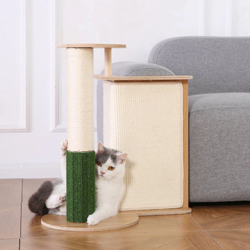 コーナ専用テーブル付き爪とぎタワー YS135147 KIRA_5