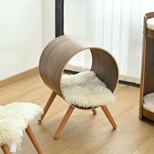 トンネル型キャットチェア マット付 YS133192 KIRA_5