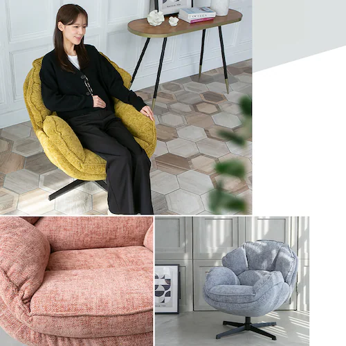 パーソナルチェア チャコール_2