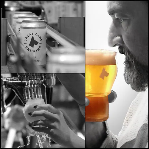 Great Dane Brewing�@�O���[�g�E�f�[���E�u�����[�C���O SENDAI HELLES 350ml�ʁ~24�{ _11