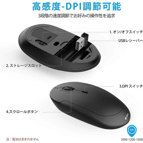 iClever ���C�����X�L�[�{�[�h���}�E�X�Z�b�g BK22Combo �u���b�N_2