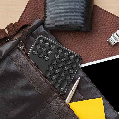 iClever �e���L�[ KP10 �u���b�N�i�l�p�L�[�j_4
