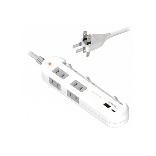 kashimura �d���^�b�v4AC-C�^A-PD20W �X�C�b�`�^���T�[�W�t�� 1.2m �z���C�g_8
