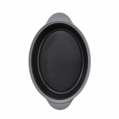 電子レンジ調理器(丸型) ホワイトグレー VS-KE16 【プラザセレクト】_5