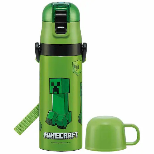 Skater ���� �q�� �^��X�e�����X �ۗ� 2WAY �{�g�� ������ 470ml �R�b�v 430ml SKDC4 Minecraft�}�C���N���t�g�y�v���U�Z���N�g�z_6
