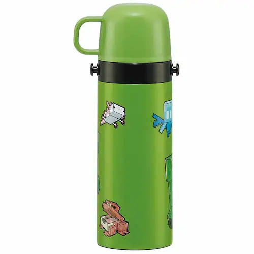 Skater ���� �q�� �^��X�e�����X �ۗ� 2WAY �{�g�� ������ 470ml �R�b�v 430ml SKDC4 Minecraft�}�C���N���t�g�y�v���U�Z���N�g�z_9