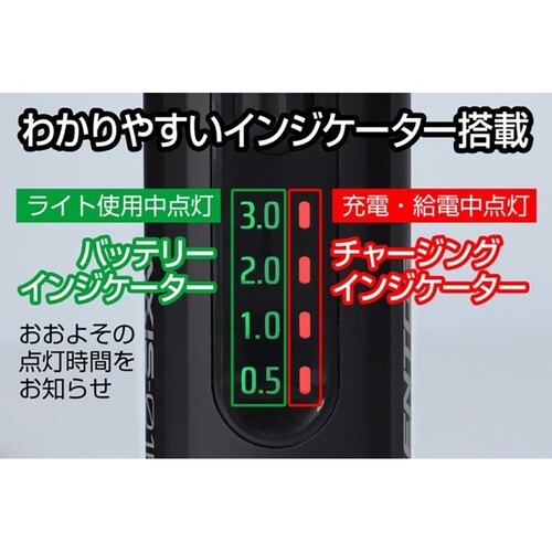 AXIS バイクライト 時速25km/h以上 ブラック AXS-01R _8