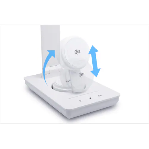 Lumixux デスクライト 15W無線給電規格Qi2対応 ホワイト DK-R116WH _8