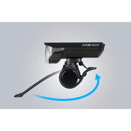 AXIS バイクライト 80ルクス 時速10〜25km/h ブラック AXS-05R _2