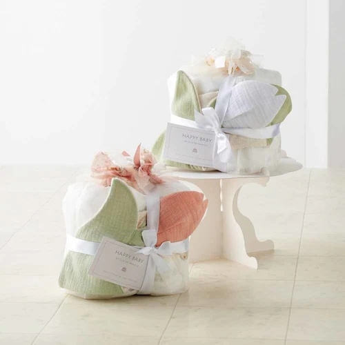 Lien de famille Hug youベビーケーキ K01-01202 チューリップ(ホワイト)_2