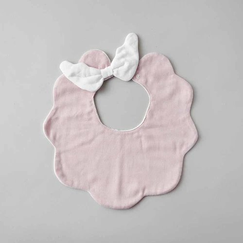 Lien de famille もこもこ天使スタイ K04-02306 ピンク_4