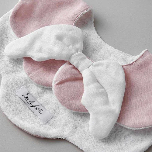 Lien de famille もこもこ天使スタイ K04-02306 ピンク_6