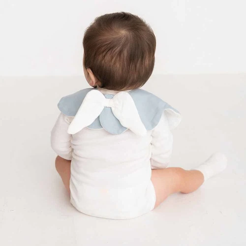 Lien de famille もこもこ天使スタイ K04-02306 ピンク_7