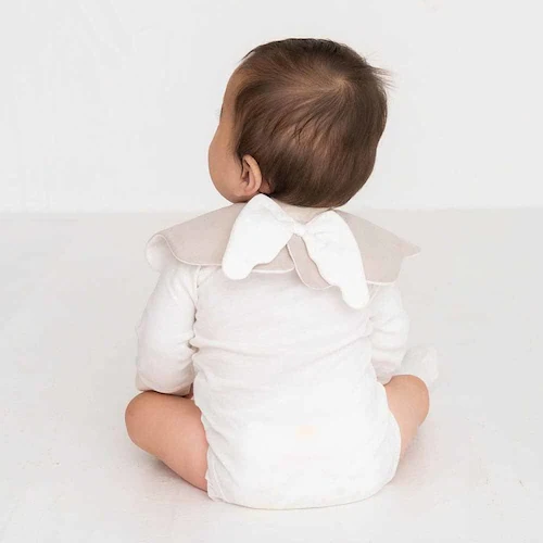 Lien de famille もこもこ天使スタイ K04-02306 ピンク_9