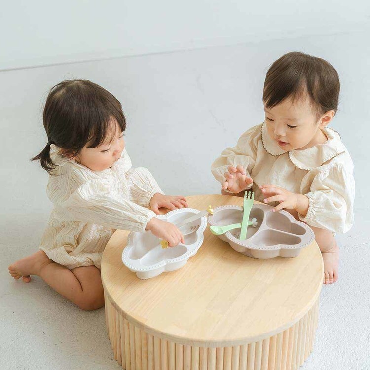 Lien de famille hanasakuスプーン＆フォーク K60-10502 ホワイト
