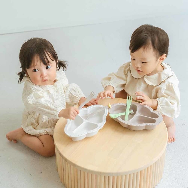 Lien de famille hanasakuスプーン＆フォーク K60-10502 ホワイト