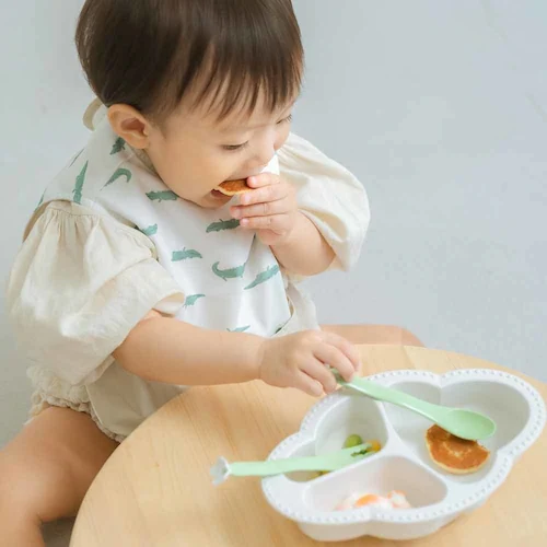 Lien de famille もぐもぐ防水エプロン K60-10612 ワニ_4